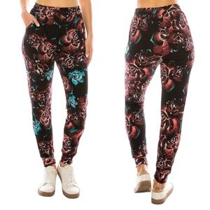 NEW • Floral Printed Joggers